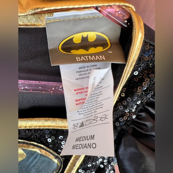 Rubie's - DC Comics Batgirl Deluxe 6pc Costume (SZ 5-7yrs) Medium - Picture 5 of 9